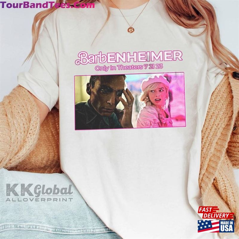 Barbie Oppenheimer Tee Funny T-Shirt Movie Inspired Shirt Classic Hoodie 29Uf123194 – Utopia Fashion