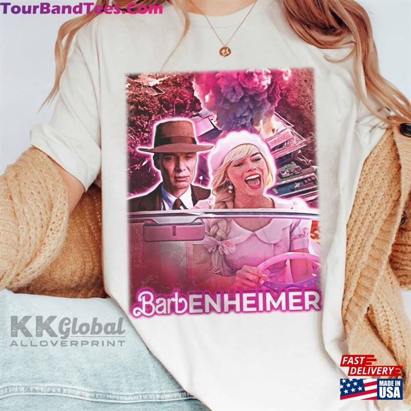 Barbie Oppenheimer Tee Funny T-Shirt Movie Inspired Shirt Classic Unisex 29Uf123169 – Utopia Fashion