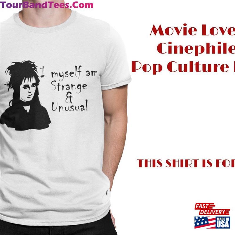 Beetlejuice Lydia Deetz Unisex Movie T-Shirt Funny Cult Shirt Quote Classic 29Uf118887 – Utopia Fashion