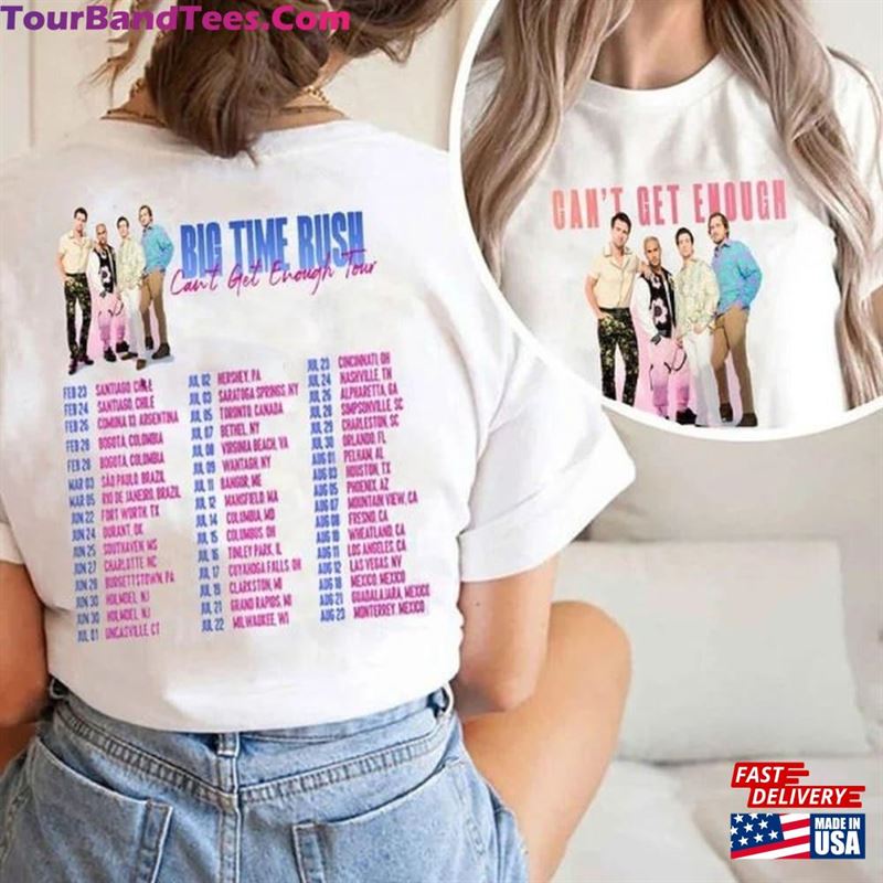 Big Time Rush Can’T Get Enough Tour Shirt Groovy Sweatshirt Classic 29Uf122191 – Utopia Fashion