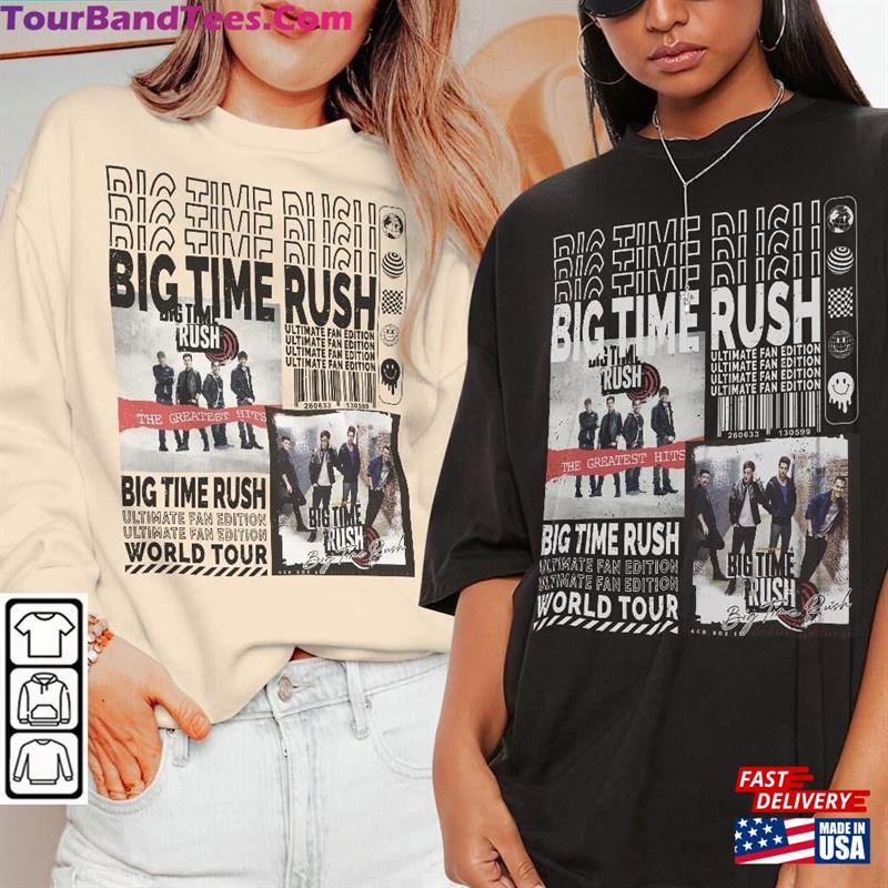 Big Time Rush Music Shirt Merch Vintage Can T-Shirt Classic 29Uf136520 – Utopia Fashion