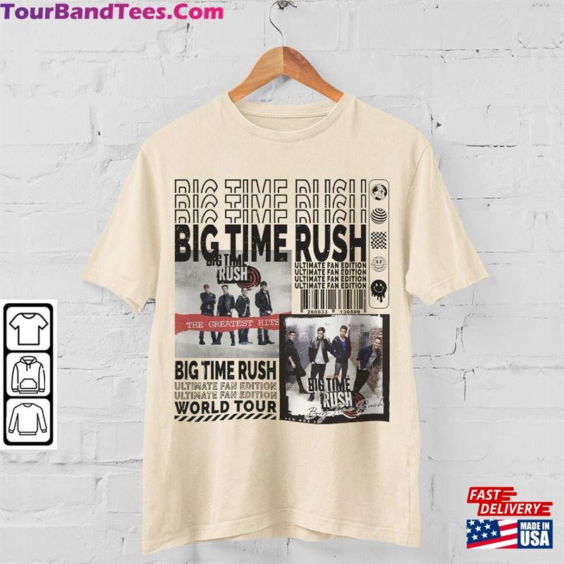 Big Time Rush Music Shirt Merch Vintage Can T-Shirt Classic 29Uf136520 – Utopia Fashion