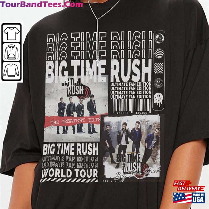 Big Time Rush Music Shirt Merch Vintage Can T-Shirt Classic 29Uf136520 – Utopia Fashion