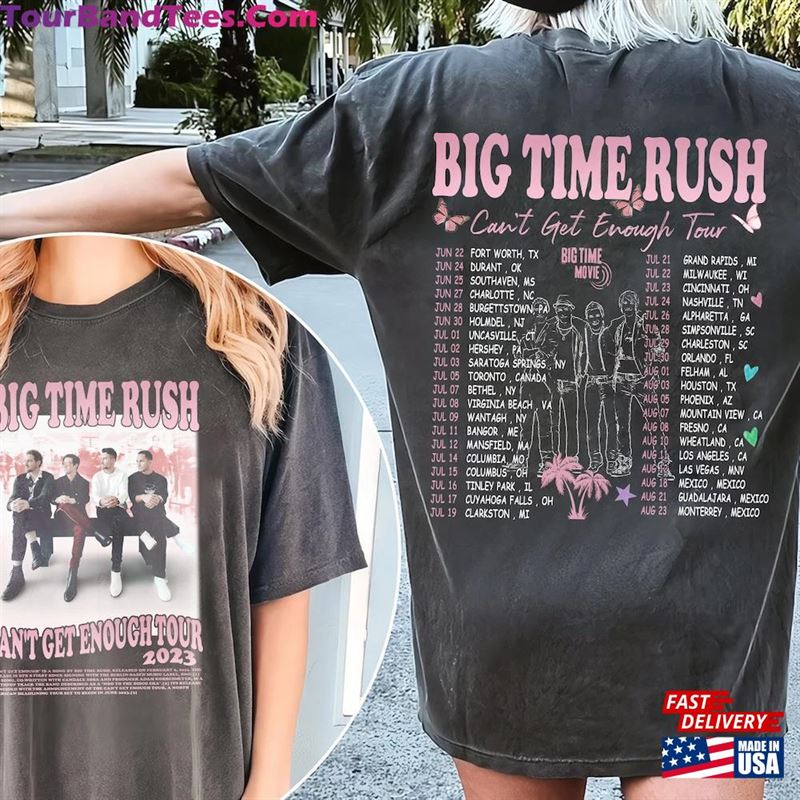 Big Time Rush Tour Tracklist Shirt Unisex Sweatshirt 29Uf119333 – Utopia Fashion