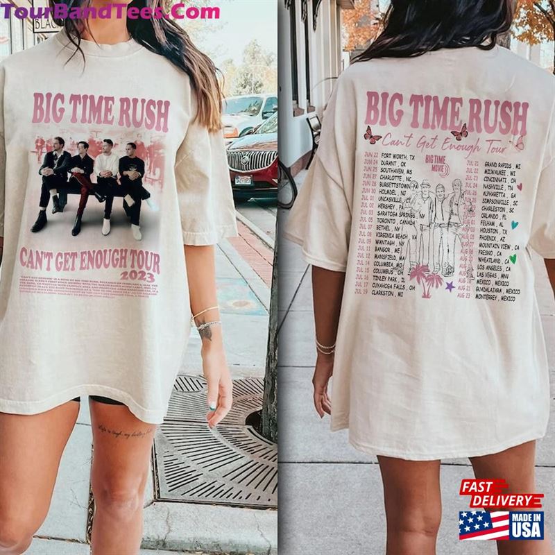 Big Time Rush Tour Tracklist Shirt Unisex Sweatshirt 29Uf119333 – Utopia Fashion