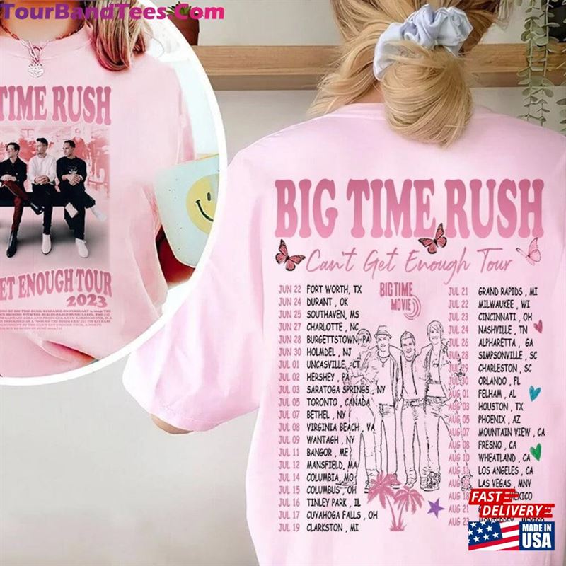 Big Time Rush Tour Tracklist Shirt Unisex Sweatshirt 29Uf119333 – Utopia Fashion