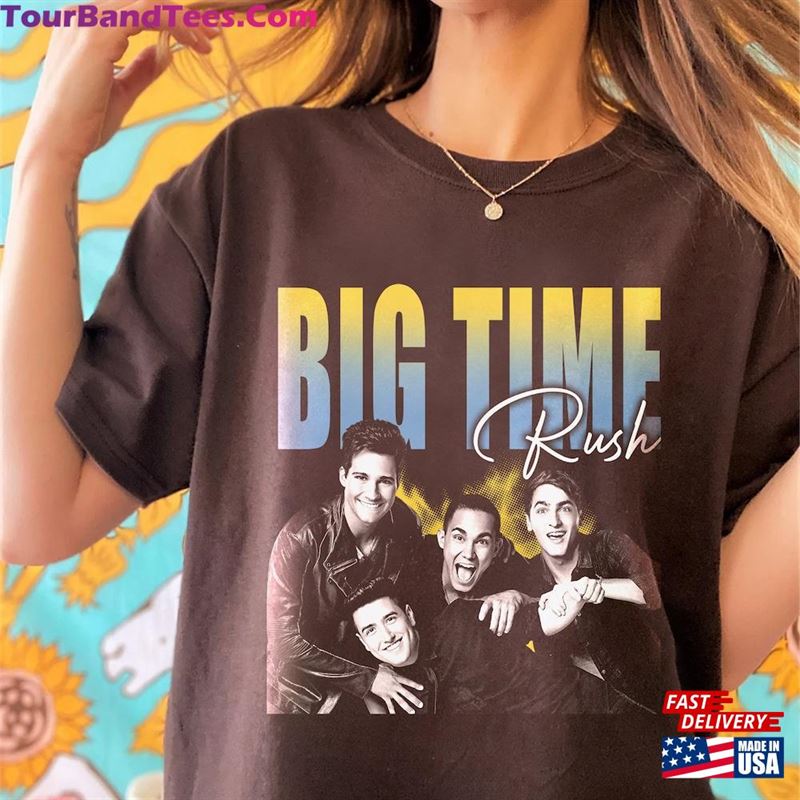 Big Time Rush Vintage T-Shirt Band Shirt Pop Music Unisex Sweatshirt 29Uf122793 – Utopia Fashion