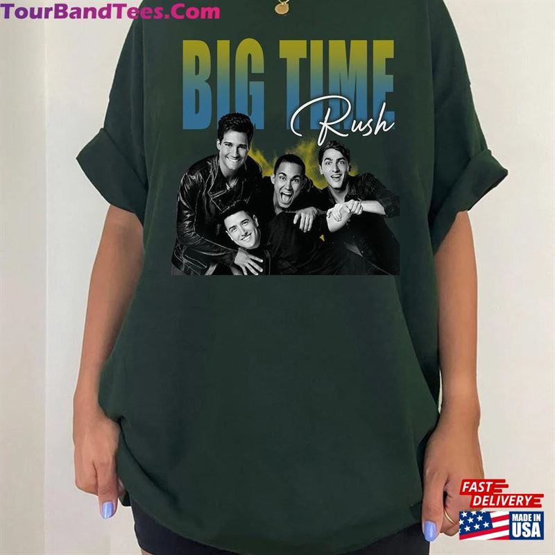 Big Time Rush Vintage T-Shirt Band Shirt Pop Music Unisex Sweatshirt 29Uf122793 – Utopia Fashion