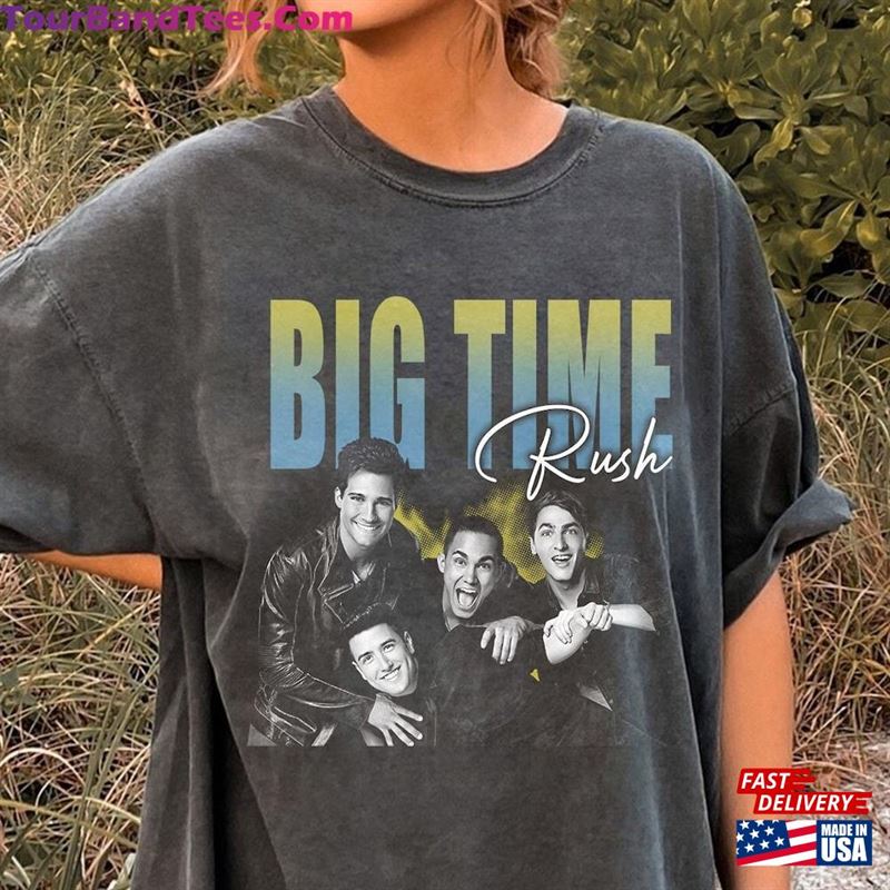 Big Time Rush Vintage T-Shirt Band Shirt Pop Music Unisex Sweatshirt 29Uf122793 – Utopia Fashion