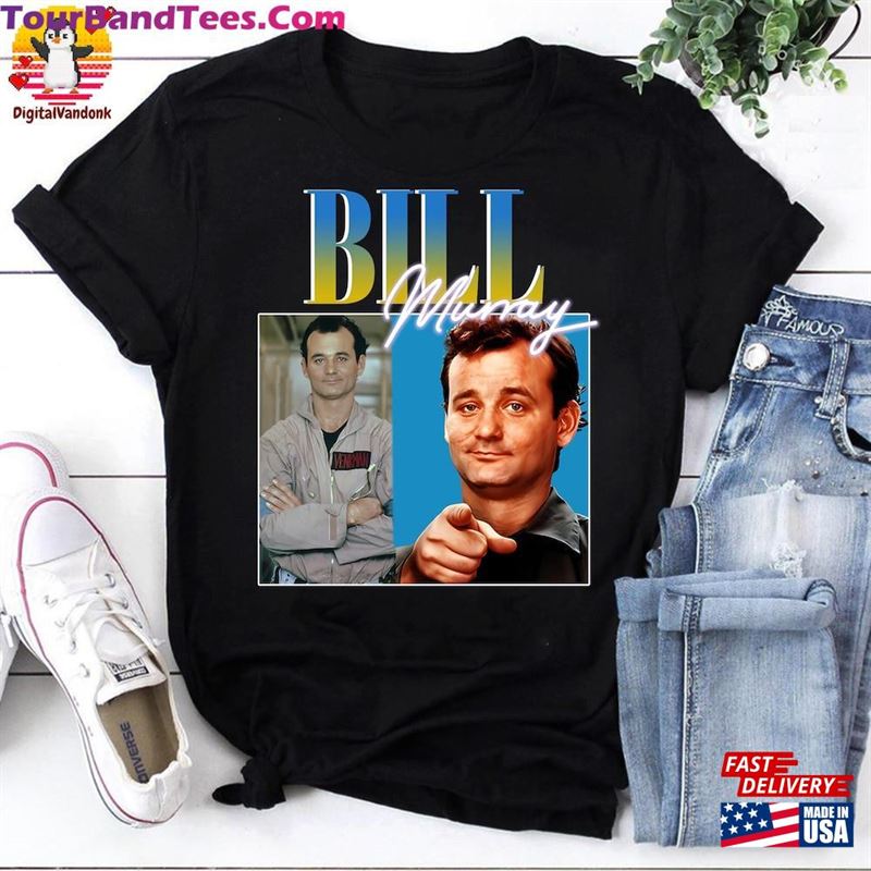 Bill Murray Homage Vintage T-Shirt Shirt Actor Hoodie Classic 29Uf123468 – Utopia Fashion