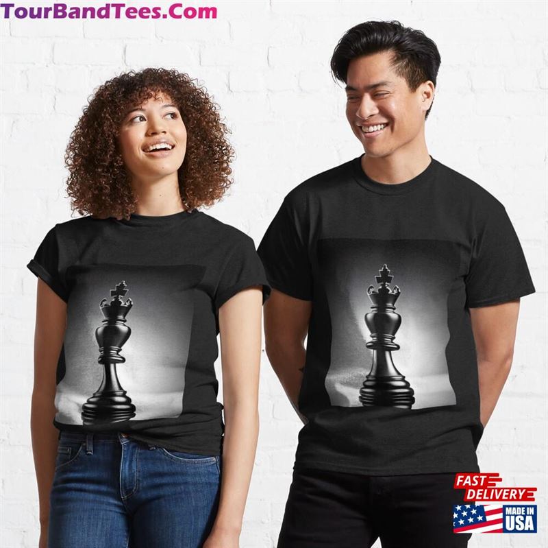 Black Chess King Classic T-Shirt 29Uf136414 – Utopia Fashion