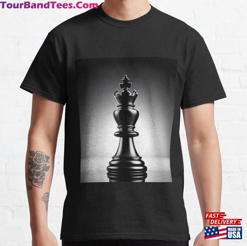 Black Chess King Classic T-Shirt 29Uf136414 – Utopia Fashion