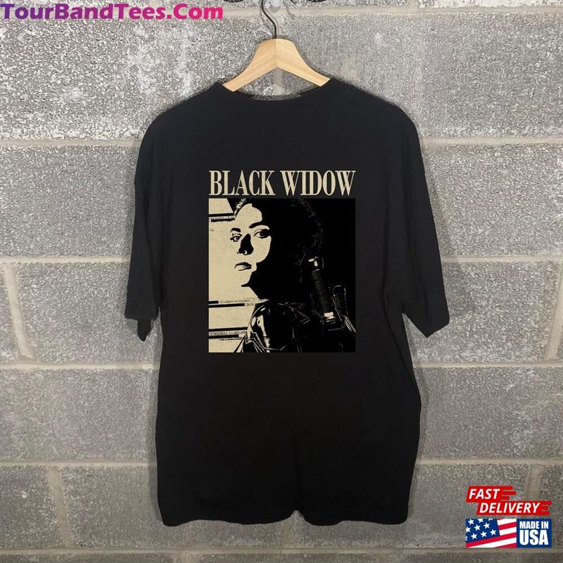 Black Widow Movie Shirt Retro T-Shirt Vintage Tee Cute Classic Unisex 29Uf123022 – Utopia Fashion