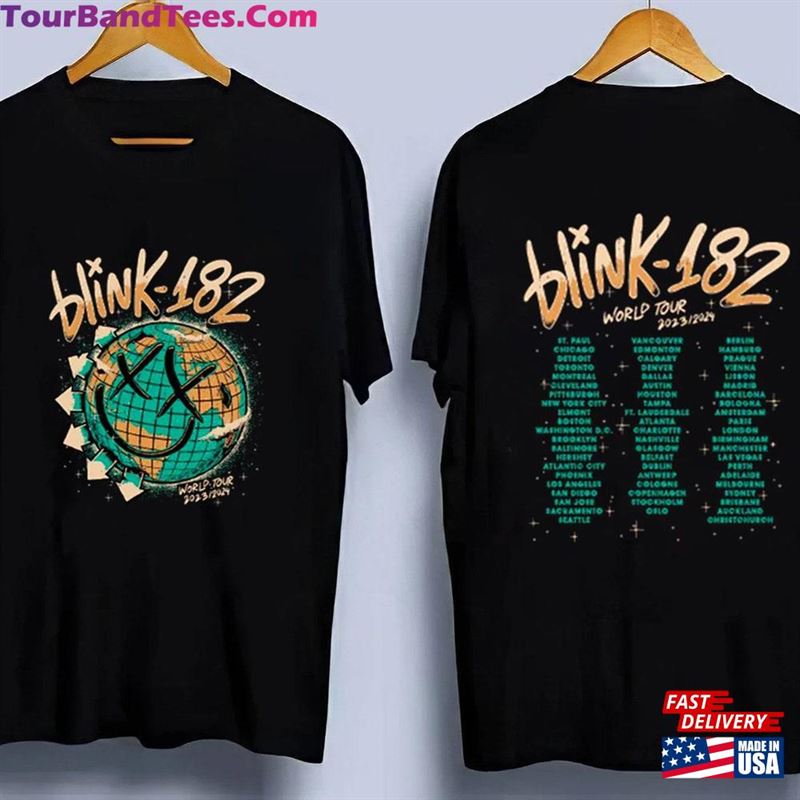 Blink Shirt The World Tour Merch T-Shirt Sweatshirt 29Uf118820 – Utopia Fashion