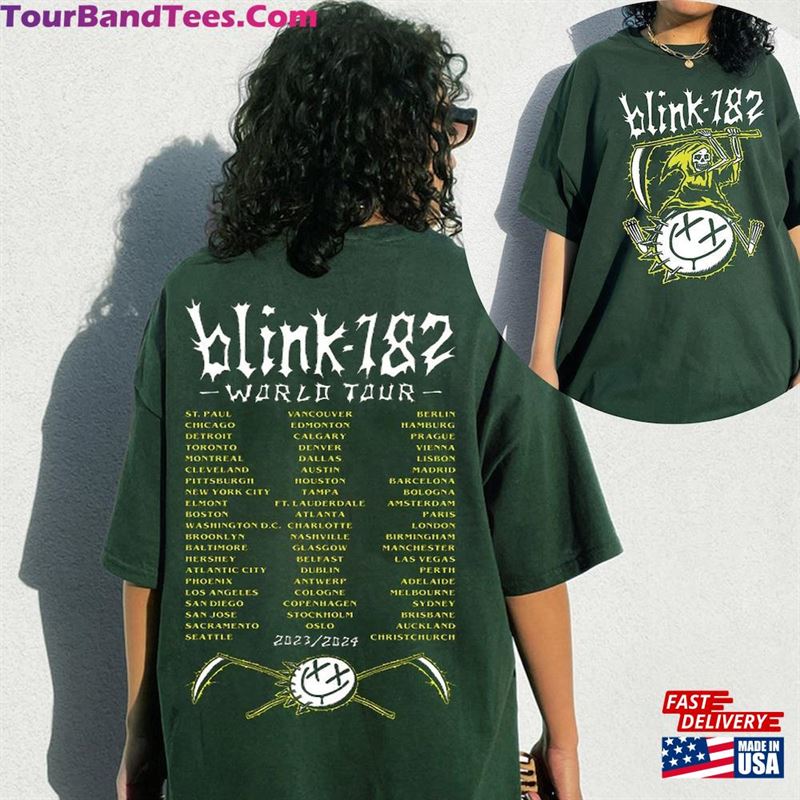 Blink Tour Shirt Band Tee Unisex Classic 29Uf123858 – Utopia Fashion