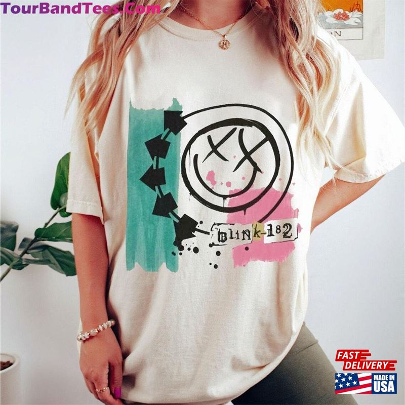 Blink Smile Shirt Colorful World Tour Sweatshirt Unisex 29Uf118985 – Utopia Fashion