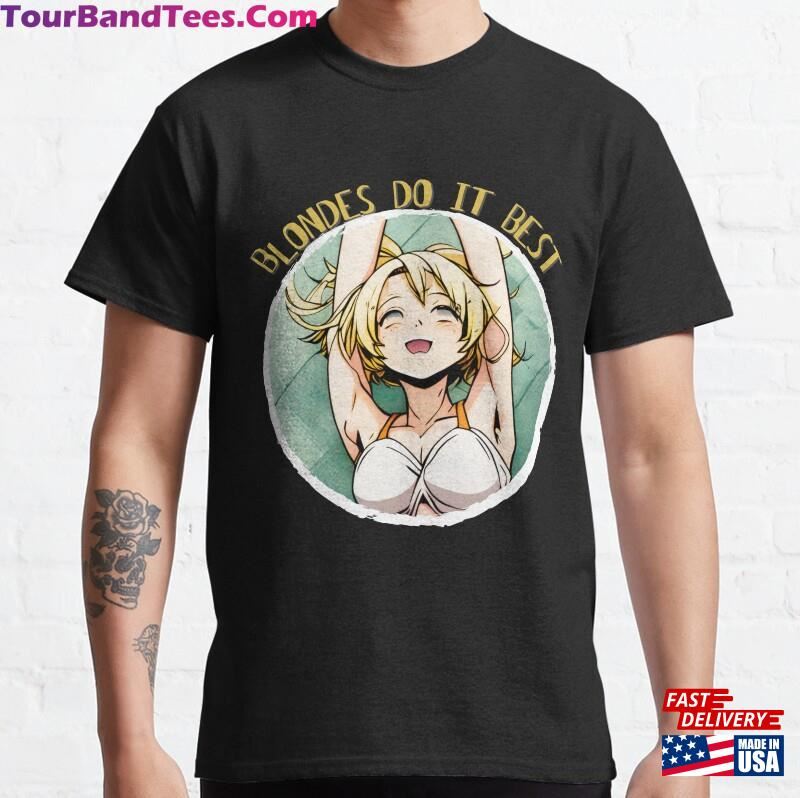 Blondes Do It Best Classic T-Shirt Unisex 29Uf122188 – Utopia Fashion