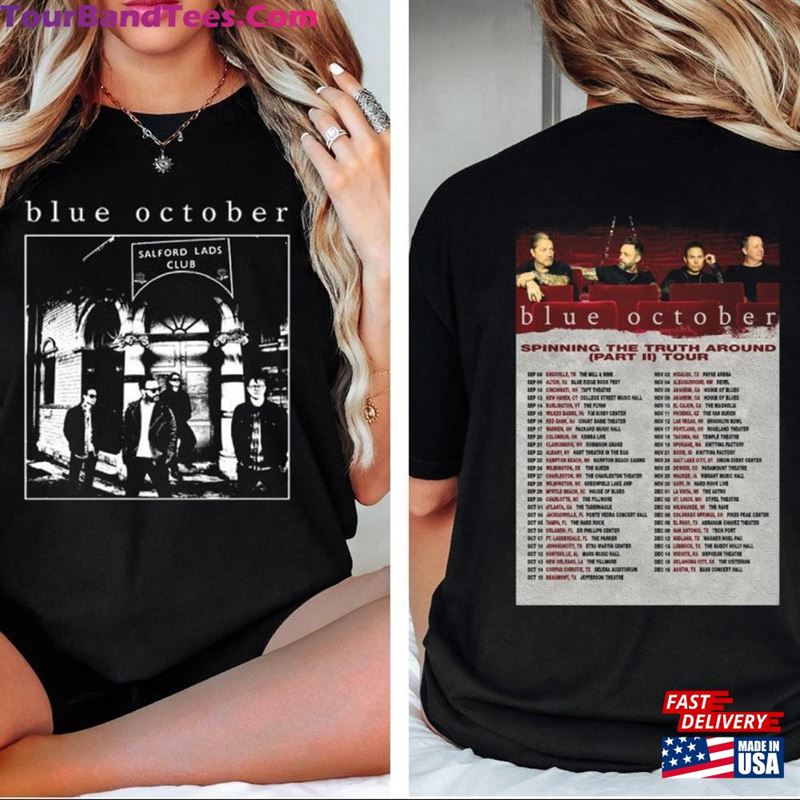 Blue October Band Sided Shirt Concert Tee Fan Hoodie T-Shirt 29Uf123499 – Utopia Fashion