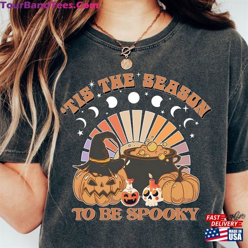 Bm Tis The Season To Be Spooky Comfort Colors Shirt Pumpkin Head Sweatshirt T-Shirt 29Uf122799 – Utopia Fashion