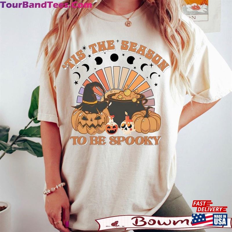 Bm Tis The Season To Be Spooky Comfort Colors Shirt Pumpkin Head Sweatshirt T-Shirt 29Uf122799 – Utopia Fashion