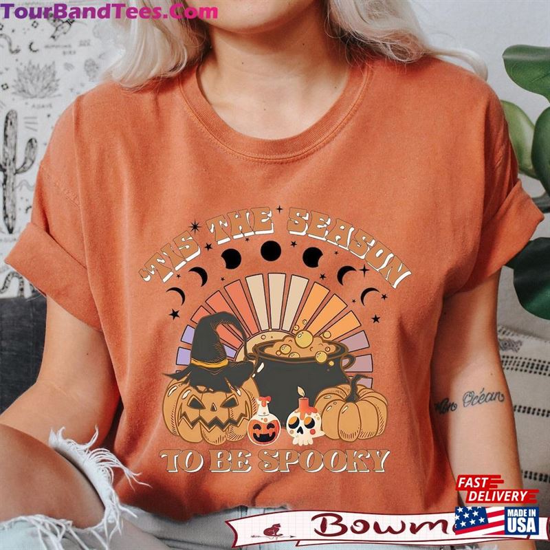 Bm Tis The Season To Be Spooky Comfort Colors Shirt Pumpkin Head Sweatshirt T-Shirt 29Uf122799 – Utopia Fashion