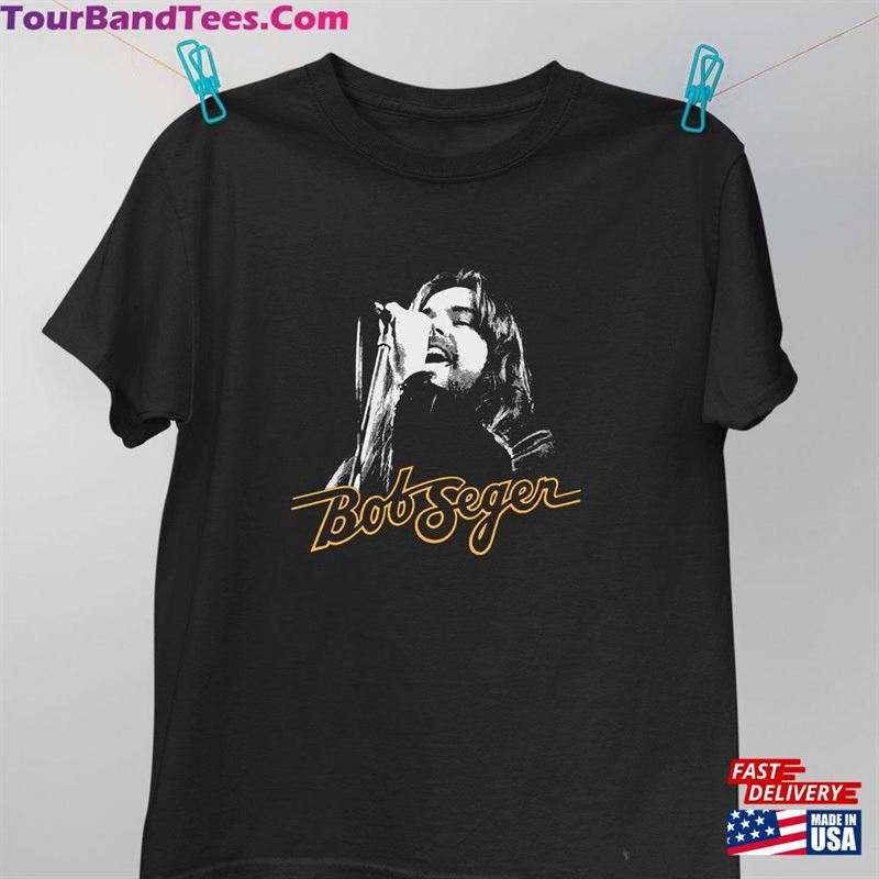 Bob Seger Silver Bullet Early Years Music Men’S Womens Top Black Tee Clothing T-Shirt Size Sweatshirt 29Uf123080 – Utopia Fashion