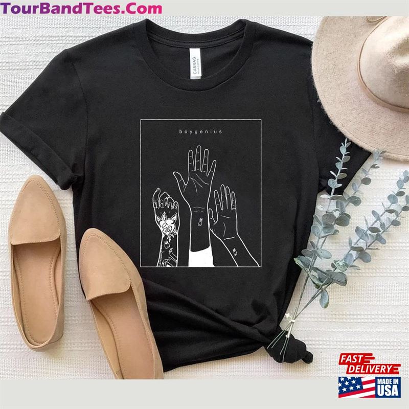 Boy Genius Line Art Band Shirt Tour Indie Rock Music Merch Sweatshirt T-Shirt 29Uf119005 – Utopia Fashion