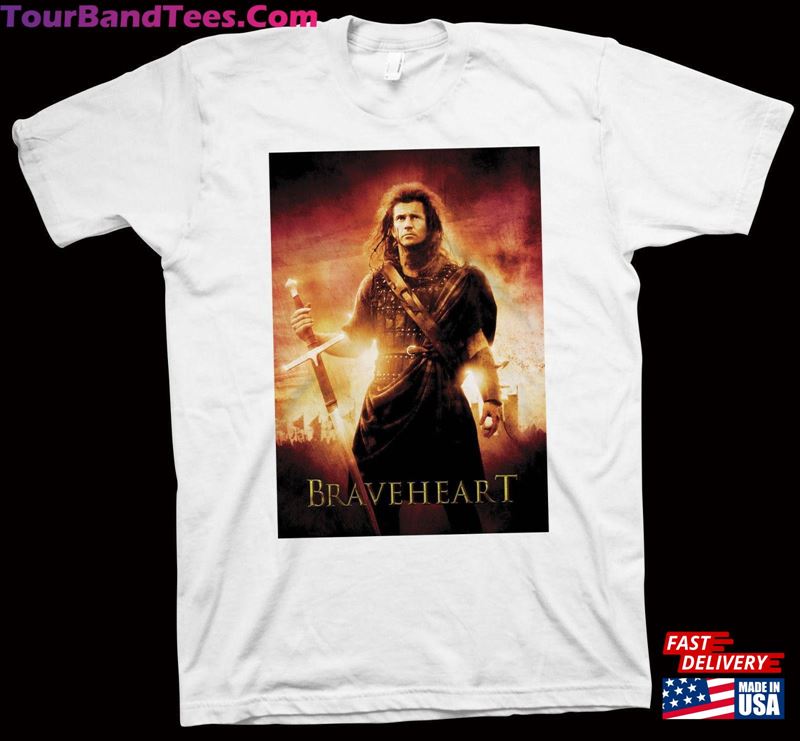 Braveheart Mel Gibson Movie T-Shirt Unisex 29Uf122809 – Utopia Fashion