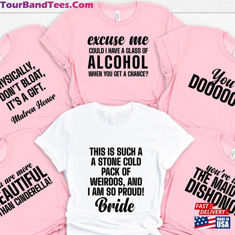 Bridesmaids Movie Shirts Bachelorette Party T-Shirt Hoodie 29Uf118596 – Utopia Fashion