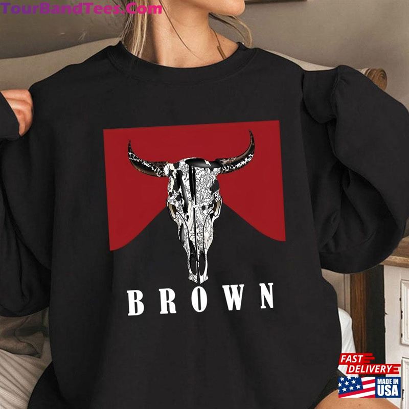 Brown Vintage Bullhead T-Shirt Sweatshirt Hoodie 29Uf136505 – Utopia Fashion