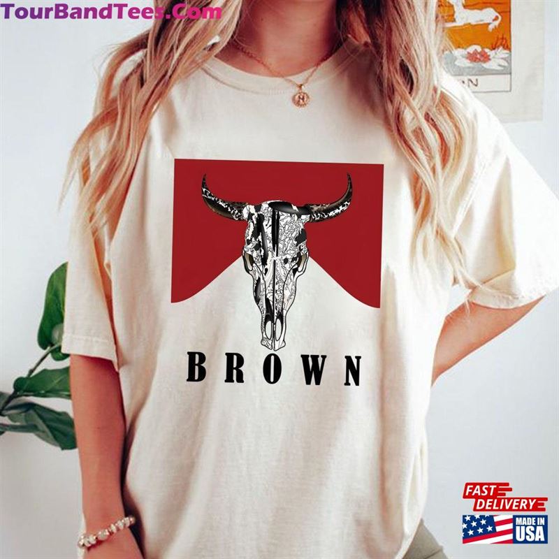 Brown Vintage Bullhead T-Shirt Sweatshirt Hoodie 29Uf136505 – Utopia Fashion