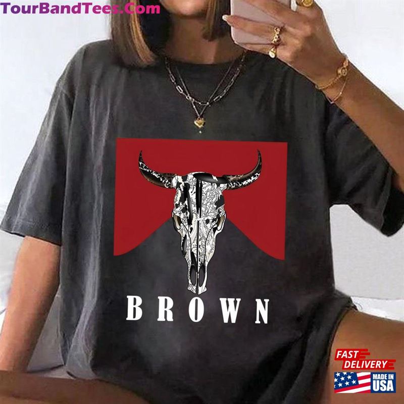 Brown Vintage Bullhead T-Shirt Sweatshirt Hoodie 29Uf136505 – Utopia Fashion