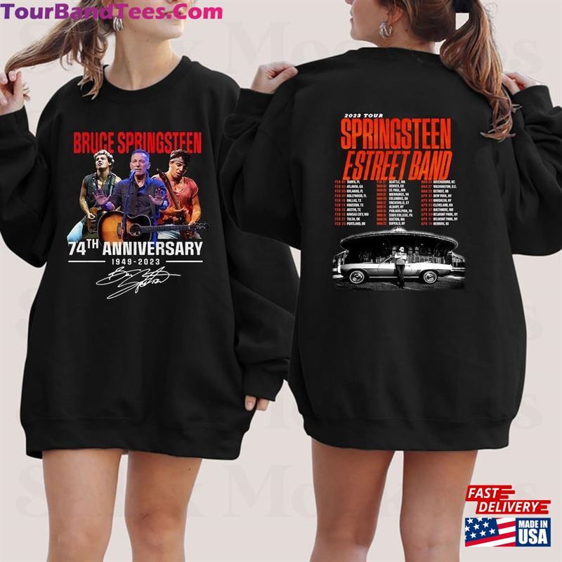 Bruce Springsteen Shirt Born In The Usa World Tour T-Shirt Record Collection Unisex Sweatshirt 29Uf136671 – Utopia Fashion