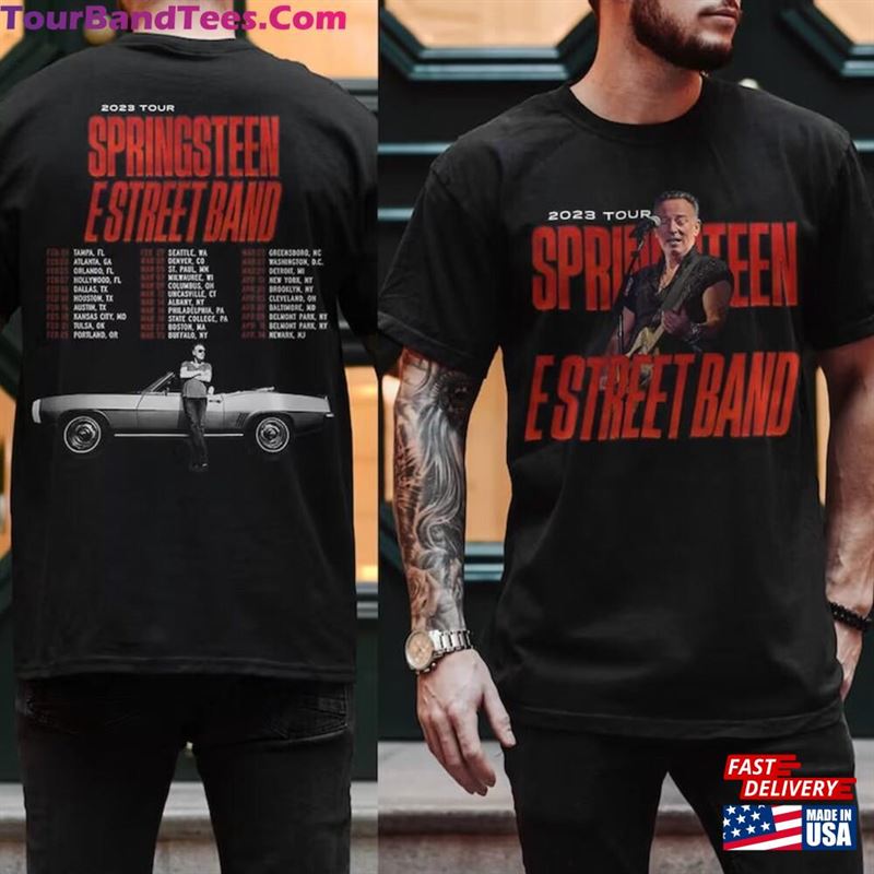 Bruce Springsteen Shirt Street Band Tour T-Shirt Hoodie Unisex 29Uf119313 – Utopia Fashion