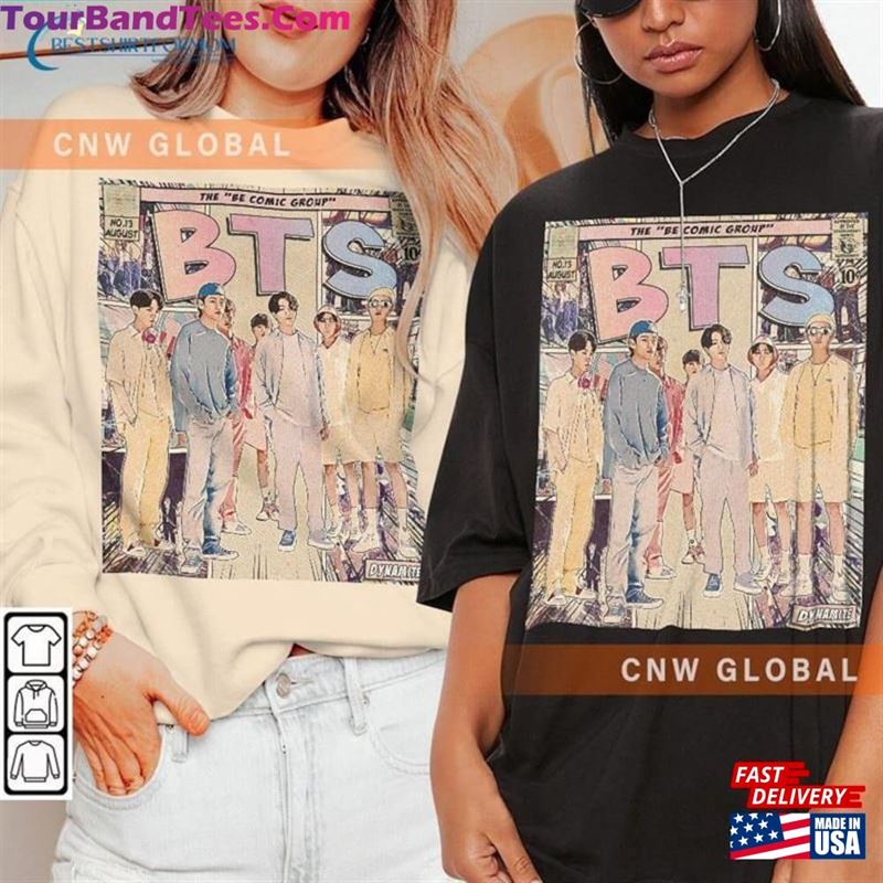 Bts Kcomic Shirt Unisex Classic 29Uf124519 – Utopia Fashion