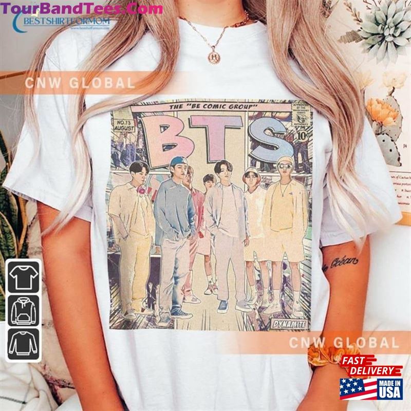 Bts Kcomic Shirt Unisex Classic 29Uf124519 – Utopia Fashion