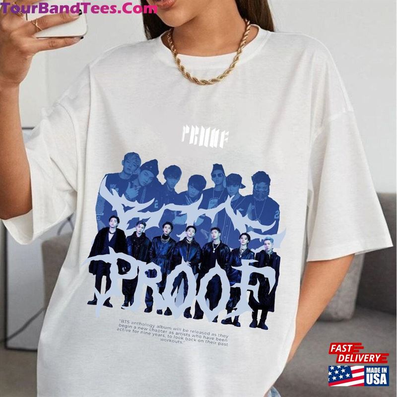 Bts Proof Album Shirt Yet To Come Sweatshirt Bangtan Boys Kpop Tee Classic T-Shirt 29Uf124534 – Utopia Fashion