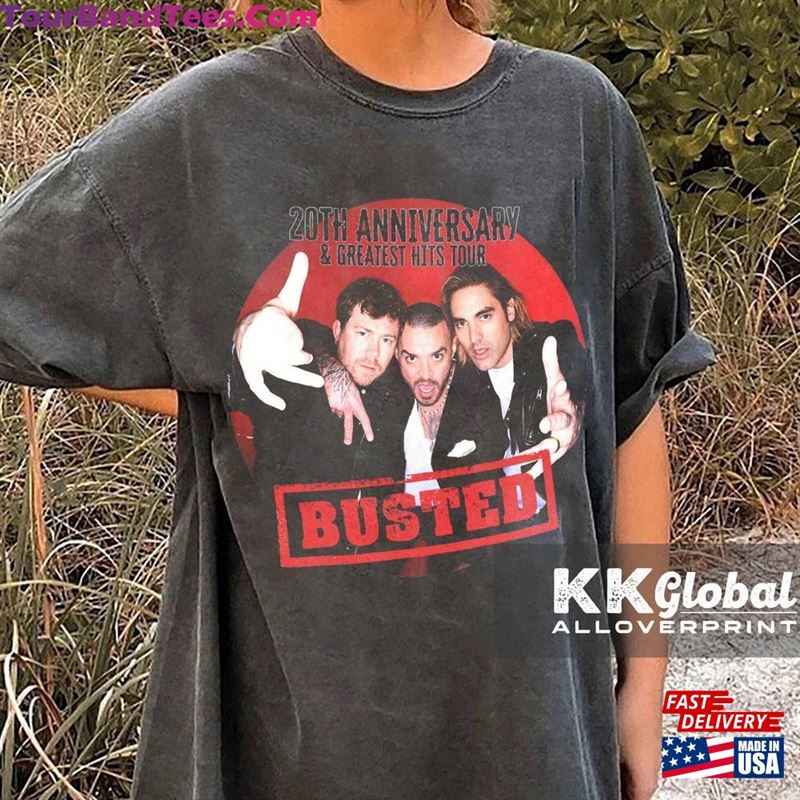 Busted Tour Shirt Music Band Unisex Sweatshirt 29Uf122657 – Utopia Fashion