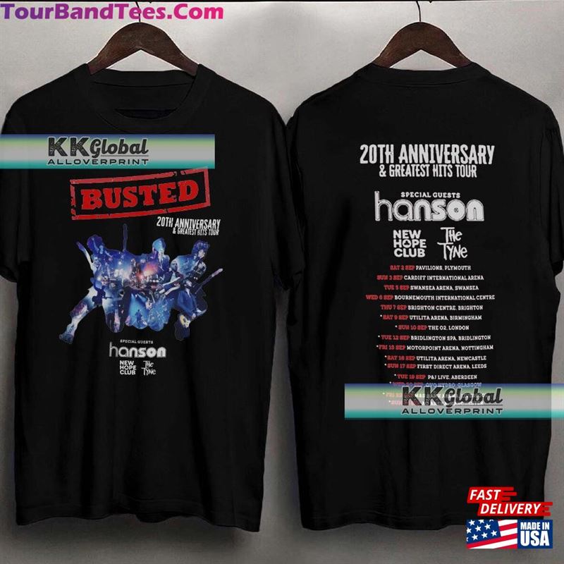 Busted Tour T-Shirt Greatest Hits Band Shirts Unisex Adults Kids Sweatshirt Classic 29Uf122650 – Utopia Fashion