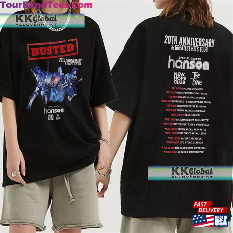 Busted Tour T-Shirt Greatest Hits Band Shirts Unisex Adults Kids Sweatshirt Classic 29Uf122650 – Utopia Fashion