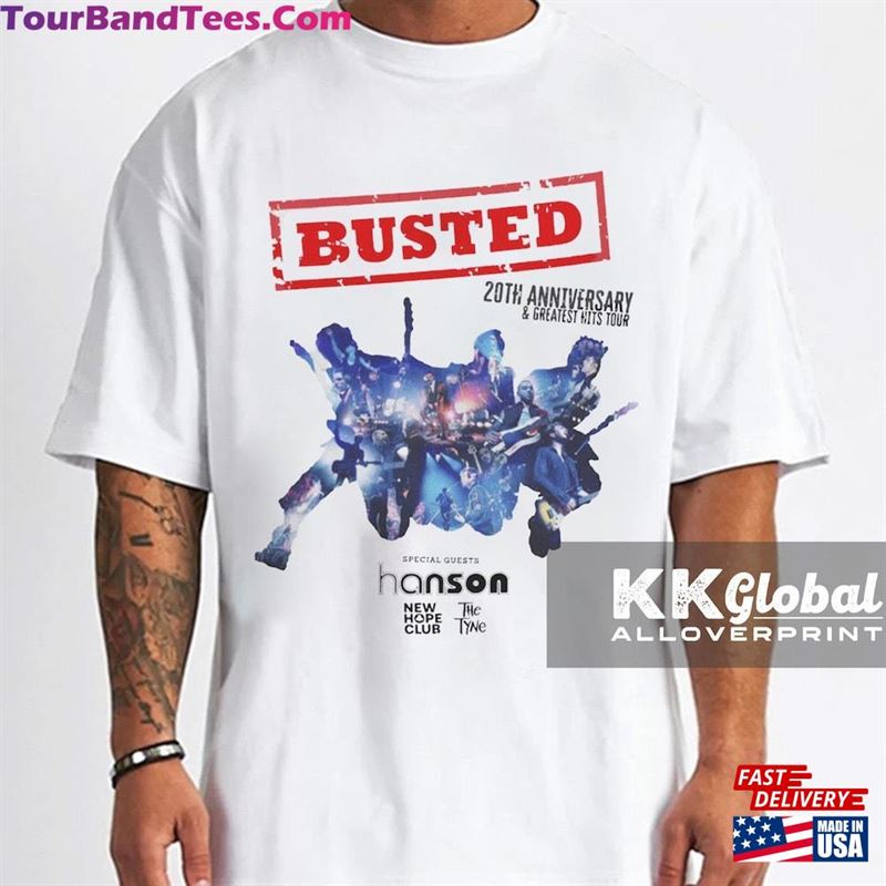 Busted Tour T-Shirt Music Band Shirt Greatest Hits Shirts Unisex Classic 29Uf122999 – Utopia Fashion