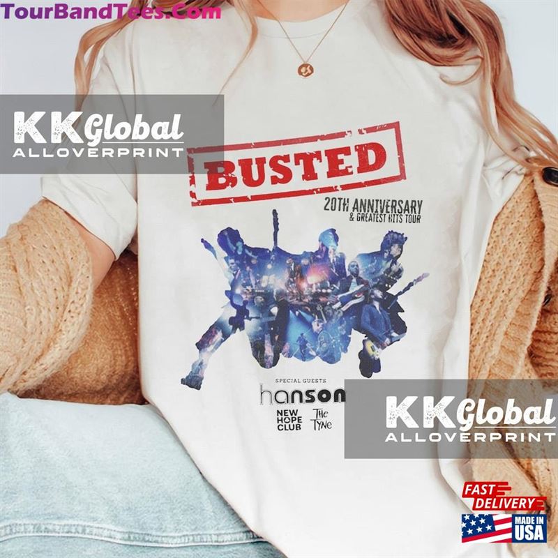 Busted Tour T-Shirt Music Band Shirt Greatest Hits Shirts Unisex Classic 29Uf122999 – Utopia Fashion