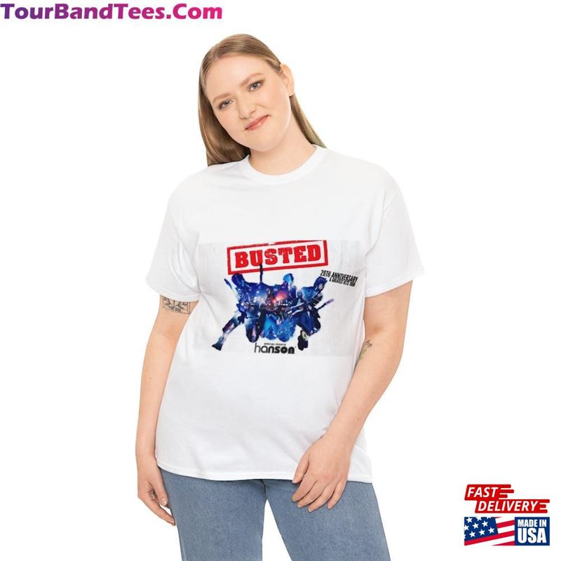 Busted Tour T-Shirt With Hanson Music Band Shirt Greatest Hits Unisex 29Uf123364 – Utopia Fashion