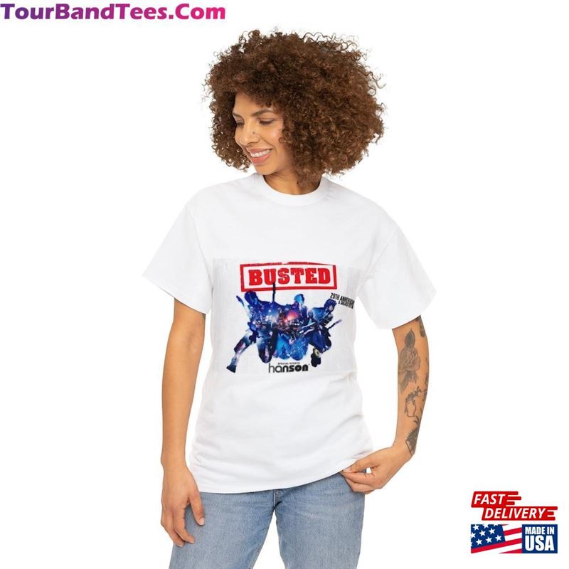 Busted Tour T-Shirt With Hanson Music Band Shirt Greatest Hits Unisex 29Uf123364 – Utopia Fashion