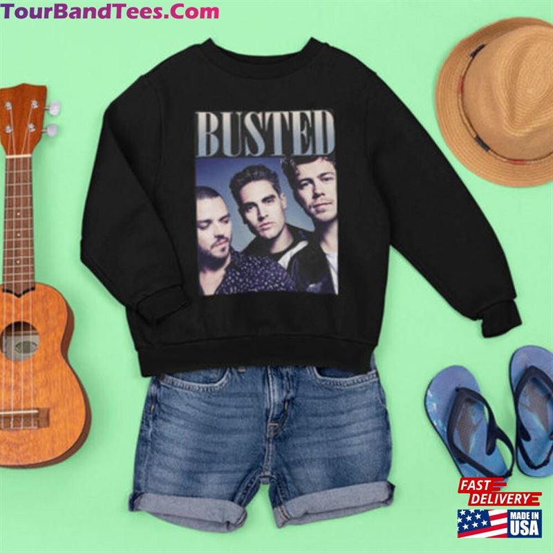 Busted Band Essential T-Shirt Perfect For Tour Music Enthusiasts Unisex 29Uf122693 – Utopia Fashion