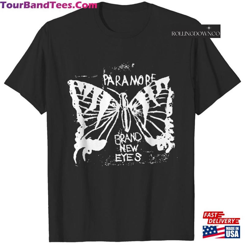 Butterfly Brand New Eyes Shirt Paramore Music Tour Unisex Sweatshirt 29Uf131904 – Utopia Fashion