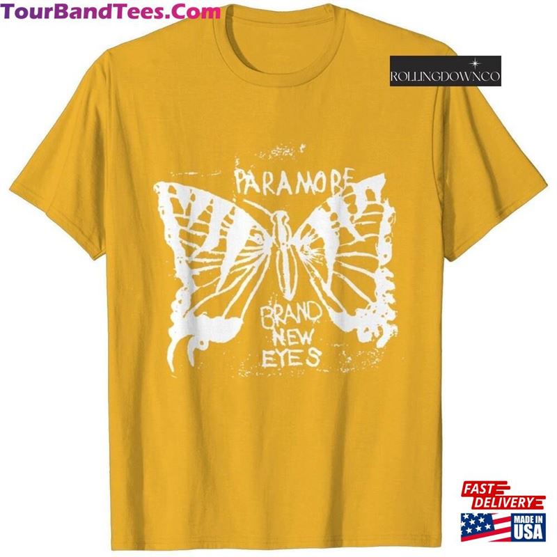 Butterfly Brand New Eyes Shirt Paramore Music Tour Unisex Sweatshirt 29Uf131904 – Utopia Fashion