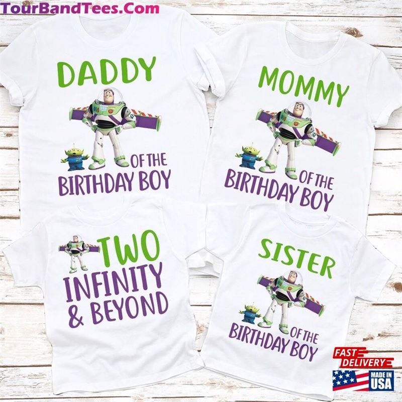 Buzz Lightyear Birthday Shirt Two Infinity And Beyond Toy Story Unisex Classic 29Uf141485 – Utopia Fashion