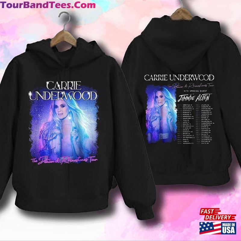 Carrie Underwood Denim And Rhinestones Tour Shirt Gift Lovers Unisex Classic 29Uf119071 – Utopia Fashion