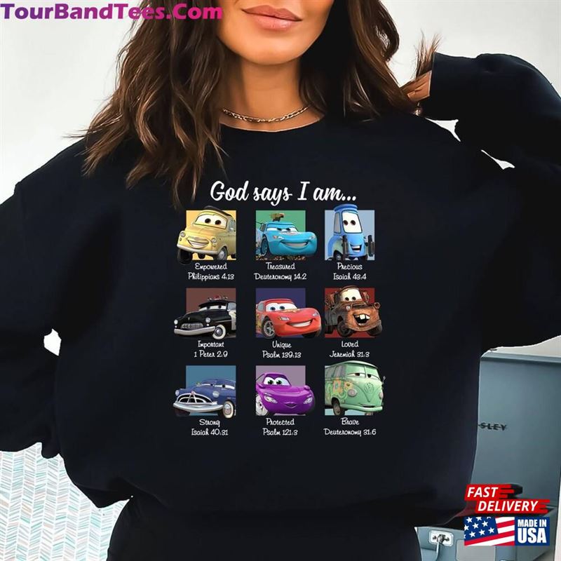 Cars God Says That I Am Shirt Classic Hoodie 29Uf122354 – Utopia Fashion